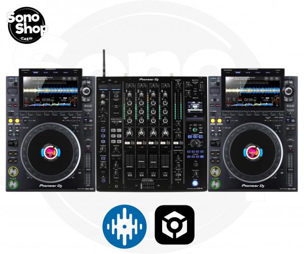 KIT PIONEER 2 x CDJ3000 + DJM900 NEXUS 2  - Solution de location de matériel pour particuliers à Caen