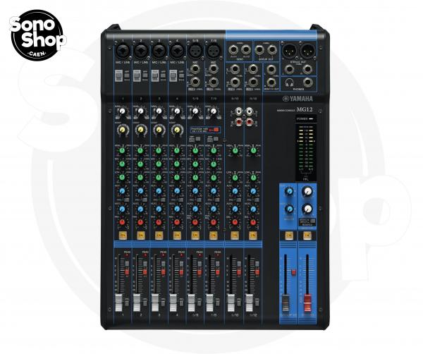 Photo TABLE DE MIXAGE YAMAHA MG12